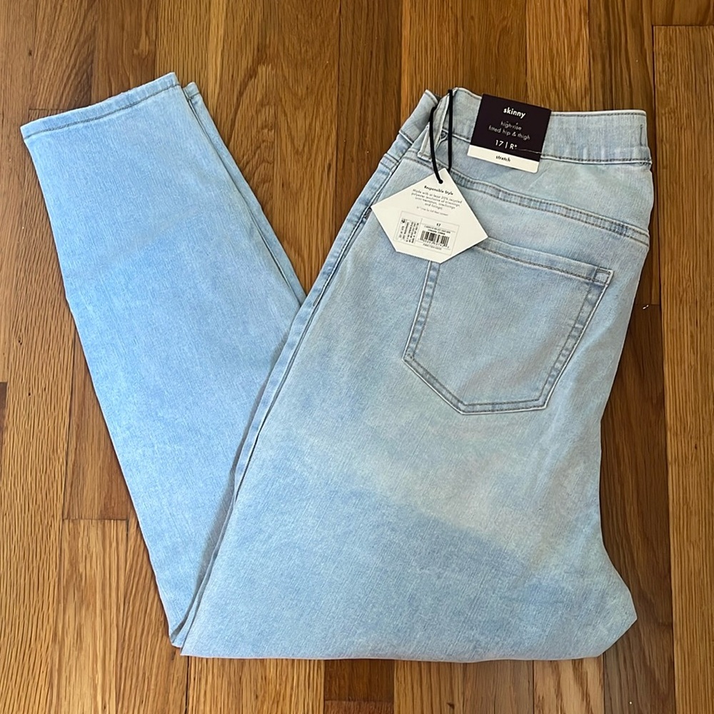 Ava & Viv Light Blue Skinny Jeans